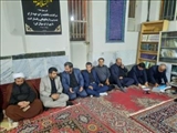 حضور مسئولین در مراسم عزاداری شب ششم محرم شهر فیروزکوه 