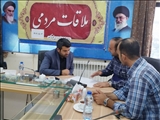 ملاقات چهره به چهره فرماندار شهرستان فیروزکوه با شهروندان به منظور بررسی و رفع مشکلات مردمی