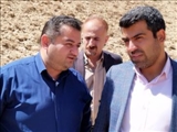  بازدید فرماندار از خاکبرداری و احیا کانال مسیل لاروک روستای طرود