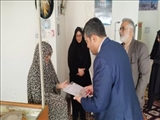 دیدار فرماندار فیروزکوه با خانواده شهید زیاری
