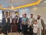 دیدار مسئولان با جانباز اهل تسنن در فیروزکوه