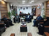 دیدار مدیر کل آزمایشگاه فنی و مکانیک خاک استان تهران با فرماندار فیروزکوه 