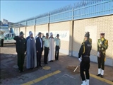 برگزاری مراسم صبحگاه مشترک نیروی انتظامی شهرستان فیروزکوه
