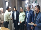 تقدیر فرماندار فیروزکوه از فرمانده و پرسنل انتظامی