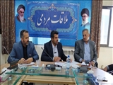 ملاقات چهره به چهره فرماندار شهرستان فیروزکوه با شهروندان به منظور بررسی و رفع مشکلات مردمی