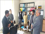 بازدید سرزده فرماندار از اداره جهاد کشاورزی شهرستان فیروزکوه