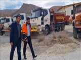 بازدید فرماندار از اداره راهداری و حمل و نقل جاده ای شهرستان فیروزکوه