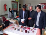 بازدید فرماندار فیروزکوه از نمایشگاه صنایع دستی دانشگاه آزاد اسلامی