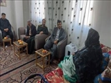 دیدار مسئولان فیروزکوه با خانواده شهدا به مناسبت روز تکریم مادران و همسران شهدا