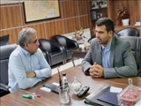 دیدار فرماندار فیروزکوه با مدیرکل بنیاد مسکن استان تهران 