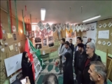 افتتاح نمایشگاه مدرسه انقلاب تحت عنوان «دیروز، امروز، فردا» در فیروزکوه