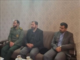 دیدار مسئولان فیروزکوه با خانواده شهید اله قلی قدمی
