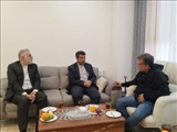 دیدار فرماندار شهرستان فیروزکوه با مادر "شهید هدایت ملاجعفری"