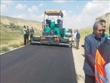 آغاز پروژه روکش آسفالت جاده روستای مهن
