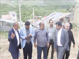 حضور میدانی مسوولان و بررسی مشکلات مردمی در روستای اندریه