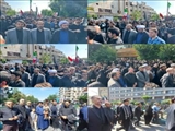حضور فرماندار فیروزکوه در تشیع پیکر شهدای خدمت