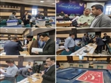 فرآیند تحویل صندوق‌های اخذ رای در شعب فیروزکوه