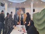 بخشدار بخش ارجمند و بازدید از شعبه اخذ رای روستای وشتان