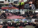 حضور فرماندار فیروزکوه در مراسم عزاداری عاشقان مهدی شهر فیروزکوه