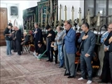 حضور فرماندار در مراسم عزاداری دهه آخر ماه صفر