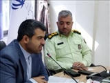 برگزاری جلسه برنامه ریزی و هماهنگی گرامیداشت" هفته نیروی انتظامی" در شهرستان فیروزکوه با حضور فرماندار