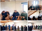 تجلیل از رزمندگان و ایثارگران به مناسبت هفته دفاع مقدس در روستای لزور