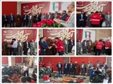 برگزاری مراسم تجلیل از آتش نشانان فیروزکوه به مناسبت روز آتش نشانی و ایمنی
