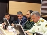 برگزاری جلسه ستاد مدیریت بحران مشترک با پدافند غیرعامل شهرستان فیروزکوه