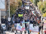 برگزاری راهپیمایی ۱۳ آبان در فیروزکوه
