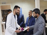 تجلیل از پرستاران و کادر درمان بخش ارجمند فیروزکوه