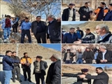 بازدید میدانی بخشدار مرکزی فیروزکوه از روستای سرخدشت