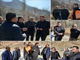 جلیل آباد مقصد دوم بازدید میدانی بخشدار مرکزی فیروزکوه