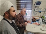 عیادت فرماندار فیروزکوه از جانباز دفاع مقدس
