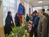 افتتاح نمایشگاه توانمندی ها و دستاوردهای بانوان شهرستان فیروزکوه ویژه شب یلدا