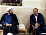 دیدار سرپرست فرمانداری فیروزکوه در اولین روز کاری خود با امام جمعه شهرستان