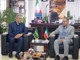 دیدار مسوولان بخش ارجمند با سرپرست فرمانداری فیروزکوه
