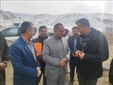 بازدید سرپرست فرمانداری شهرستان از پروژه دو بانده شدن جاده فیروزکوه به سمنان