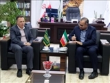 دیدار مدیرعامل شرکت سیمان فیروزکوه با سرپرست فرمانداری فیروزکوه