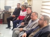 دیدار مسوولان شهرستان با فرمانده ناحیه مقاومت بسیج فیروزکوه