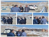 بازدید معاون عمرانی استانداری از شهرک الغدیر ارجمند
