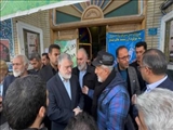 حضور استاندار تهران در میان شهروندان فیروزکوه