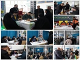 برپایی میز خدمت همزمان با سفر استاندار تهران به شهرستان فیروزکوه