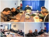 جلسه هماهنگی و برنامه‌ریزی برگزاری راهپیمایی۲۲بهمن در بخش ارجمند