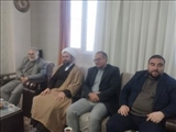 دیدار سرپرست فرمانداری و مسوولین فیروزکوه با خانواده شهید قدمی