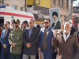حضور شماری از مردم فیروزکوه در راهپيمايی ٢٢ بهمن در چهل و ششمین سالگرد پیروزی انقلاب