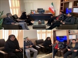 دیدار دهیاران روستاهای شهراباد و هرانده با سرپرست بخشداری مرکزی