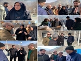 بازدید میدانی سرپرست بخشداری مرکزی فیروزکوه از روستای مزداران