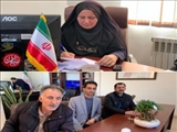 دیدار اعضای شورا و دهیار روستای دهین با سرپرست بخشداری مرکزی