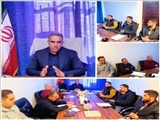نشست فصلی بخشدار ارجمند با دهیاران روستاهای بخش