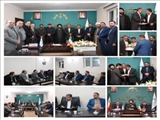 تجلیل شماری از مسوولان شهرستان و اعضای شورای شهر از شهردار فیروزکوه